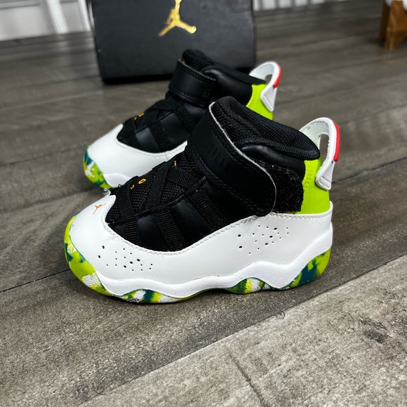 Nike Air Jordan 6 Rings Sneakers Sz 5C - Picture 4 of 8